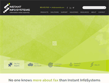 Tablet Screenshot of instantinfosystems.com